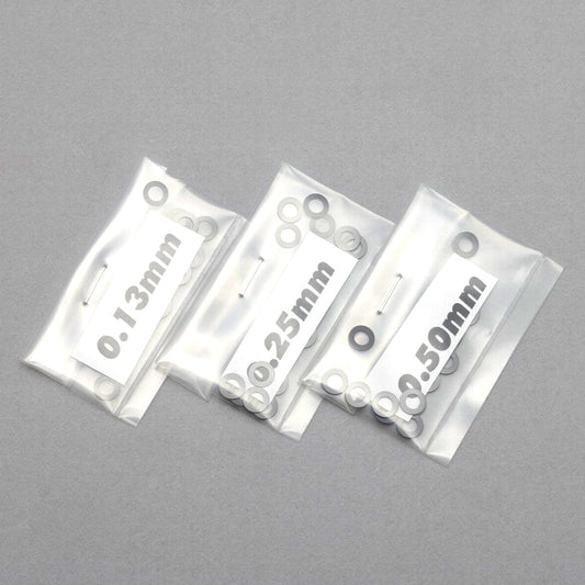 Yokomo (#ZC-S30A) Φ3.0 0.13/0.25/0.50mm Spacers