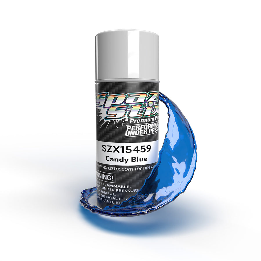 Spaz Stix (#SZX15459) Aerosol Spray Paint - Candy Blue
