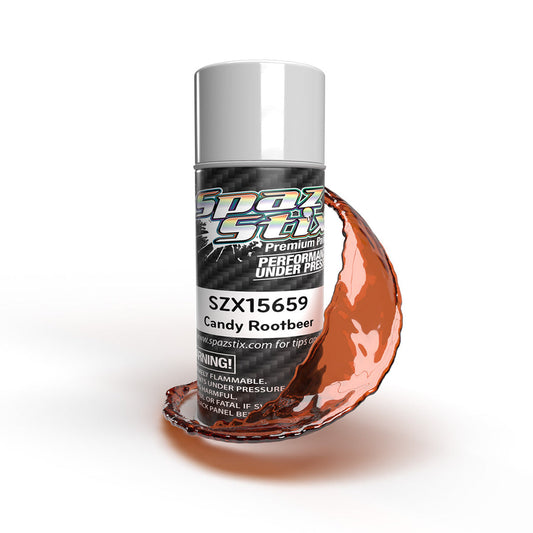 Spaz Stix (#SZX15659) Aerosol Spray Paint - Candy Rootbeer