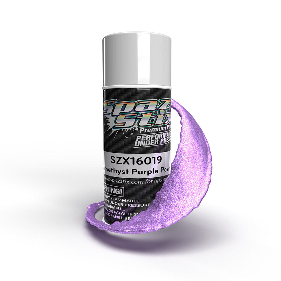 Spaz Stix (#SZX16019) Aerosol Spray Paint - Amethyst Purple Pearl