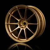 MST 5H Offset +7 Wheel Set - Gold