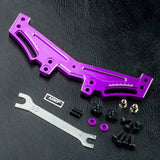 MST (#210515P) RRX Alum. Rear Quick Adj. Damper Stay - Purple