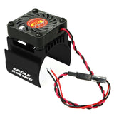 Eagle Racing Alum. Motor Heatsink w/ Fan - Black