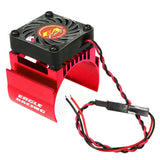 Eagle Racing (#2479-RE) Alum. Motor Heatsink w/ Fan - Red