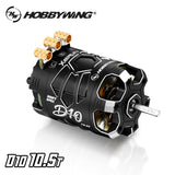 Hobbywing XeRun D10 10.5T Motor - Black