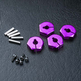 MST Alum. Hex Wheel Hub 4mm - Purple