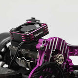 Yokomo Alum. Frame 30mm Cooling Fan - Purple