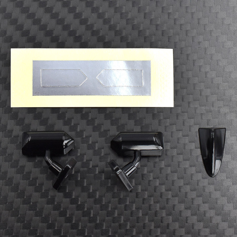 Rêve D (#DB-M01-BK) FLEX GT Mirror Type B - Black