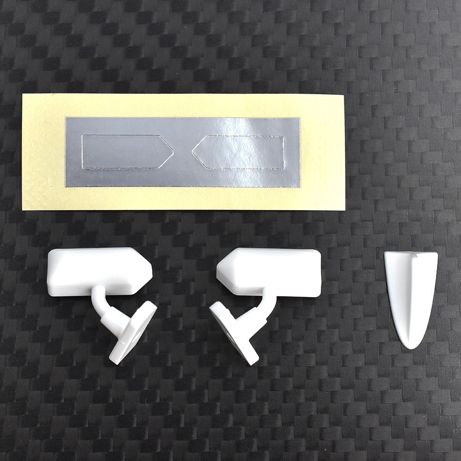 Rêve D (#DB-M01-BW) FLEX GT Mirror Type B - White