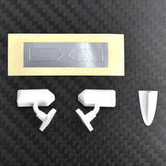 Rêve D (#DB-M01-BW) FLEX GT Mirror Type B - White