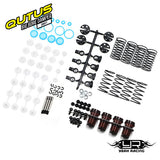 Yeah Racing QUTUS Slider Damper Set - Black