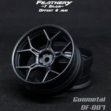 Drift Feathery 5Y Spoke Wheel - Gunmetal