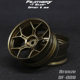 DS Racing (#DF-008) Drift Feathery 5Y Spoke Wheel - Bronze