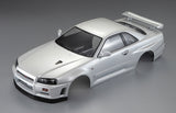 Killerbody (#KB-48644) NISSAN SKYLINE BNR34 Body Set - Pearl White