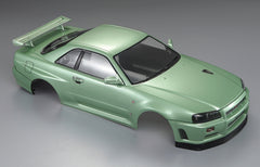 NISSAN SKYLINE BNR34 Body Set - Champagne Green