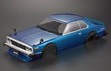 NISSAN 1977 SKYLINE Hardtop 2000 GT-ES Body Set - Blue