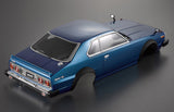 NISSAN 1977 SKYLINE Hardtop 2000 GT-ES Body Set - Blue