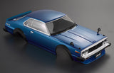 NISSAN 1977 SKYLINE Hardtop 2000 GT-ES Body Set - Blue