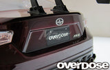 Overdose 3D Numberplate Sticker