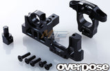 Overdose Alum. Motor Mount Type-2 - Black