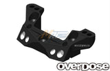 Overdose Alum. Rear Upper Arm Mount - Black