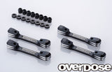 Overdose Alum. Suspension Mount Set - Black