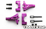 Overdose Adj. Alum. Front Suspension Arm Type-2 - Purple