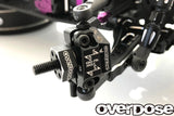 Overdose Alum. Adjustable Knuckle Set Type-2 - Black