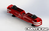 Overdose Alum. Adjustable Suspension Mount Type-2 - Red