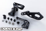 Overdose Alum. Floating Motor Mount System - Black