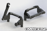 Overdose (#OD2527B) Alum. Battery Holder Set - Black