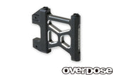 Overdose Alum. Rear Brace Mount - Black