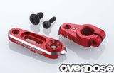 Overdose JT Alum. Direct Servo Horn 25T - Red