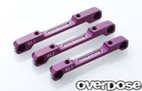 Overdose TC Alum. Low Mount Suspension Mount Set - Purple