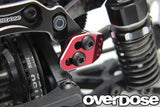 Overdose TC Alum. Rear Upper Arm Bracket - Purple