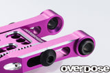 Overdose Adj. Alum. Rear Suspension Arm Type-3 - Purple