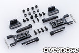 Overdose Adj. Alum. Rear Suspension Arm Type-3 - Black