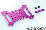 Overdose Alum. Battery Plate Set - Purple