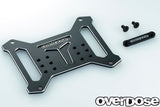 Overdose Alum. Battery Plate Set - Black