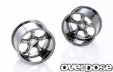 Overdose WORK VS KF 30mm Wheel - Black Metal Chrome