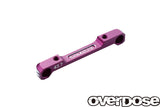 Overdose TC Alum. Low Mount Suspension Mount 43.7mm - Purple