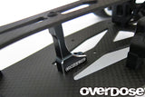 Overdose Alum. Chassis Rigid Post - Black