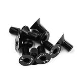 Onisiki Alum. 7075 Hex Socket Flat Head Screws M3 X 6