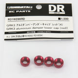 R31House Alum. GRK Damper Lower Cap - Red