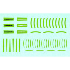 R31House (#R31W430GR) SHIBATA Wheel Sticker - Green