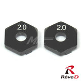 Rêve D ASL Front Axle Set Wheel Spacer 2.0mm