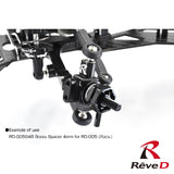 Rêve D ASL Front Axle Set Brass Wheel Spacer