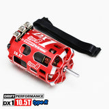 Yokomo DP DX1 R Series Motor 10.5T - Red