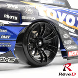 Rêve D UL12 Competition Drift Wheel - White