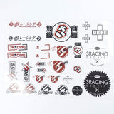 3Racing Trade Mark Sticker Decals